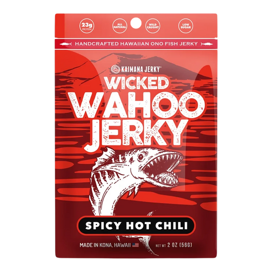 Kaimana Jerky - Wahoo (Ono) Spicy Hot Chili Jerky