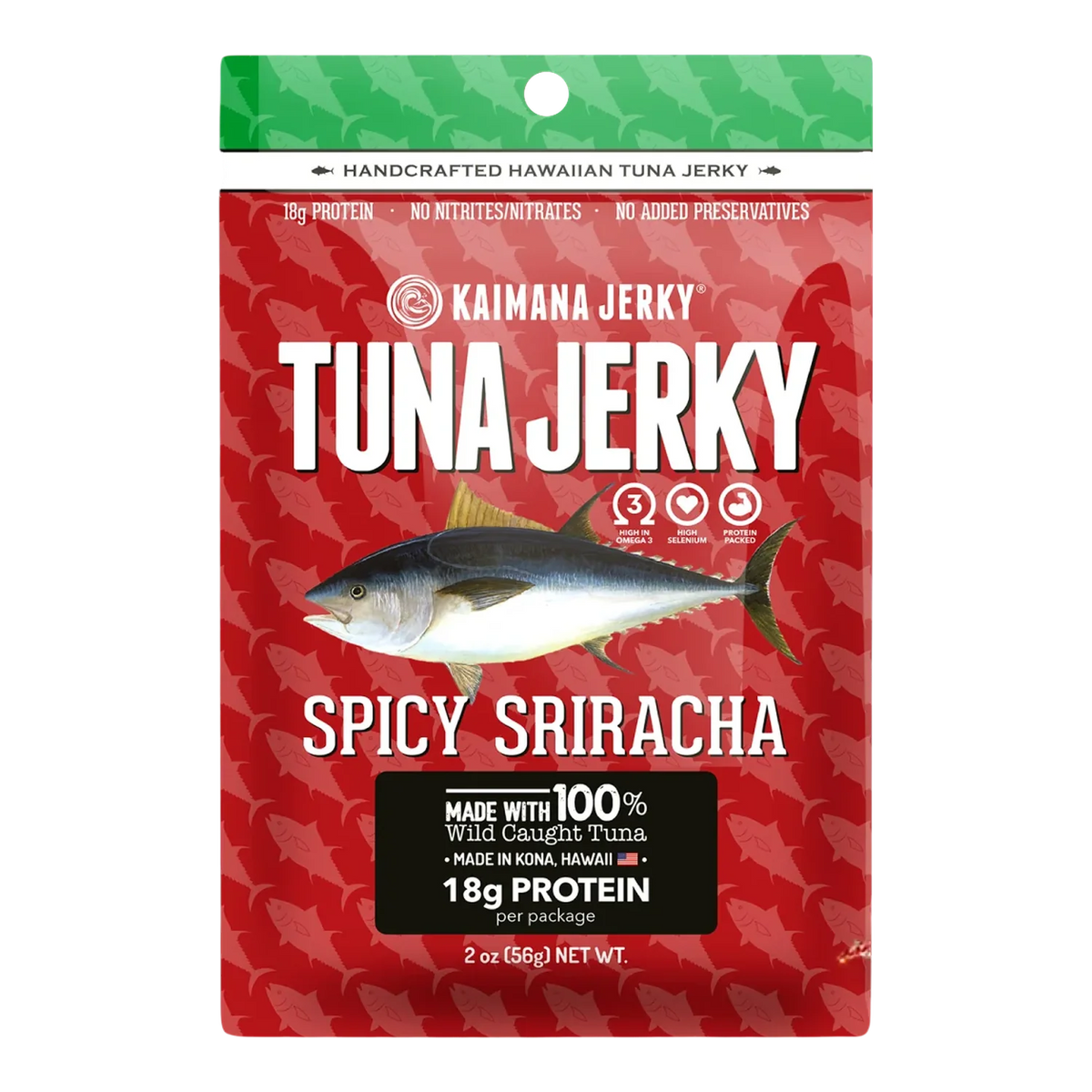 Kaimana Jerky - Sriracha Tuna Jerky