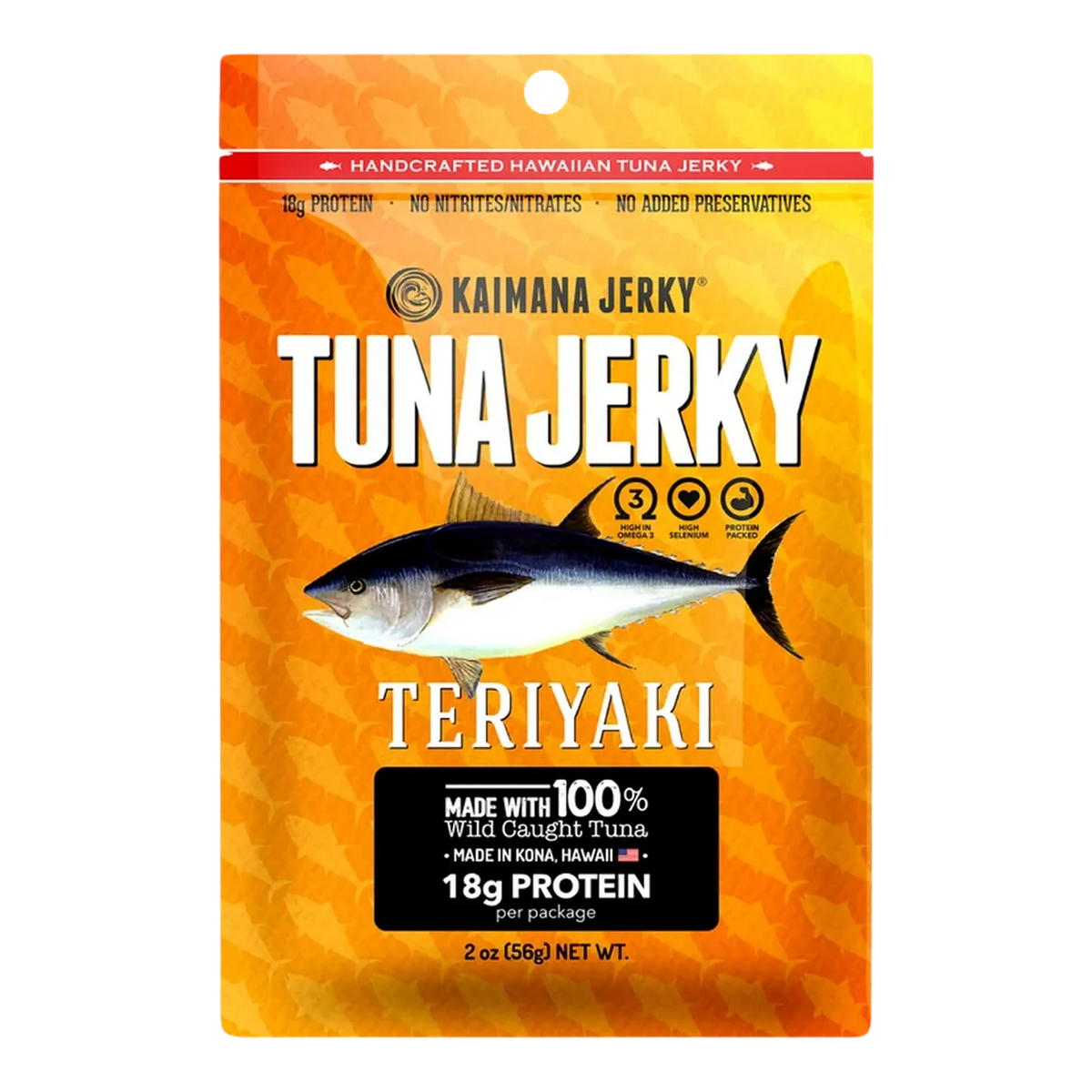 Kaimana Jerky - Teriyaki Tuna Jerky