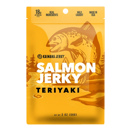 Kaimana Jerky - Teriyaki Salmon Jerky