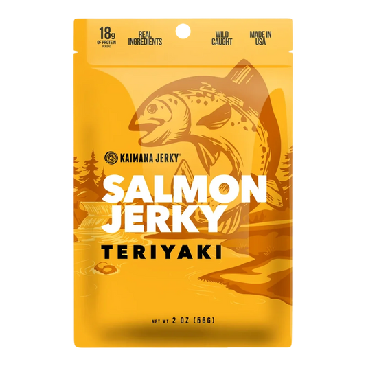 Kaimana Jerky - Teriyaki Salmon Jerky