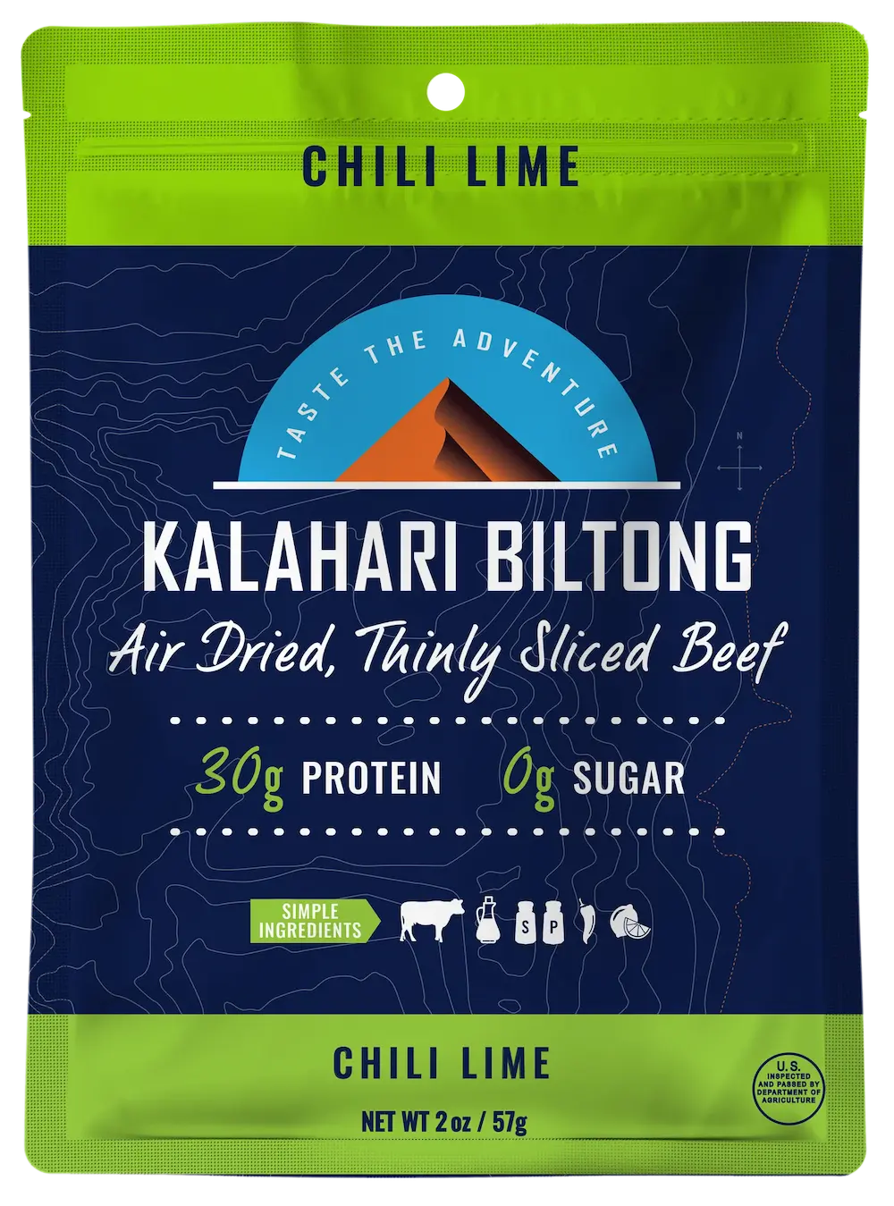 Kalahari Snacks - Chili Lime Biltong