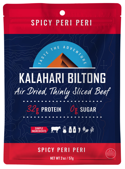 Kalahari Snacks - Spicy Peri Peri Biltong