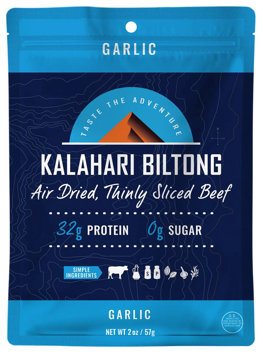 Kalahari Snacks - Garlic Biltong
