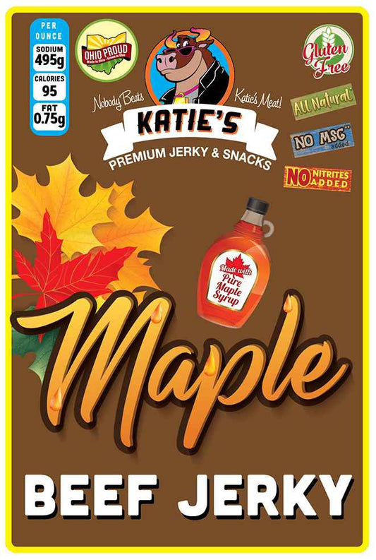 Katie's Beef Jerky - Maple Beef Jerky (2 oz)