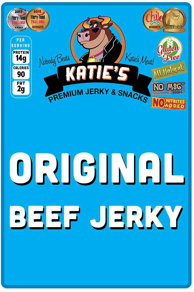 Katie's Beef Jerky - Original Beef Jerky (2.3 oz)
