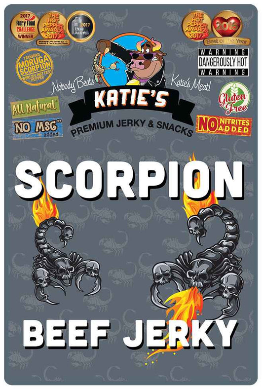 Katie's Beef Jerky - Scorpion Beef Jerky (1.8 oz)