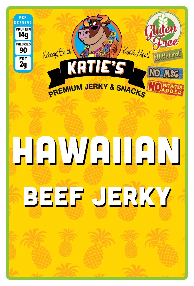Katies Beef Jerky - Hawaiian Beef Jerky