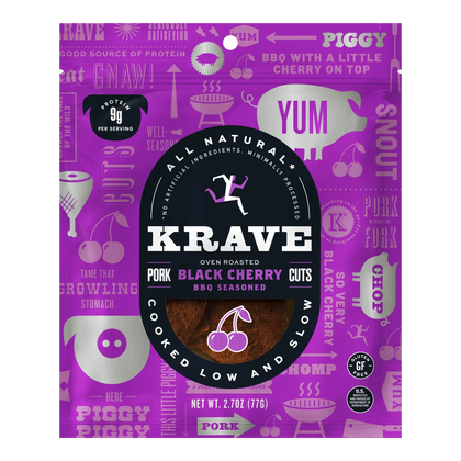 Krave - Black Cherry BBQ Pork Jerky