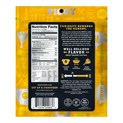 Krave - Teriyaki Pork Jerky