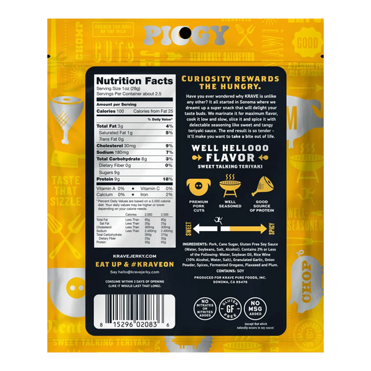 Krave - Teriyaki Pork Jerky