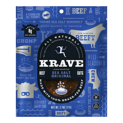 Krave - Sea Salt Beef Jerky