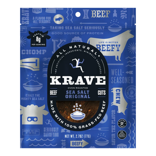 Krave - Sea Salt Beef Jerky