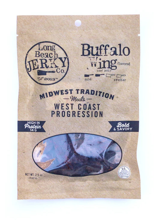 Long Beach Jerky Co - Buffalo Wing Beef Jerky