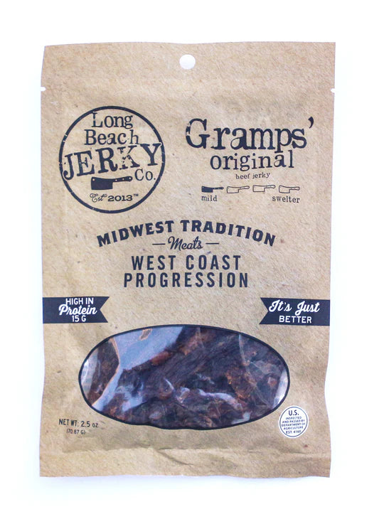 Long Beach Jerky Co - Gramps’ Original Beef Jerky