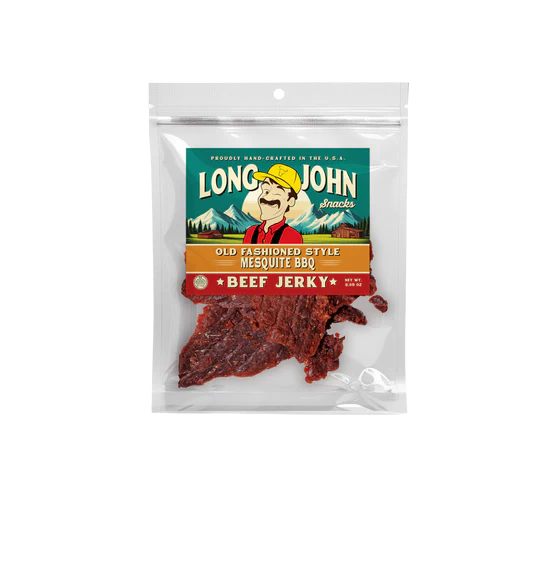 Long John Snacks - Mesquite BBQ Old Fashioned Style Beef Jerky