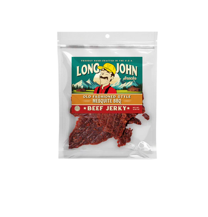 Long John Snacks - Mesquite BBQ Old Fashioned Style Beef Jerky