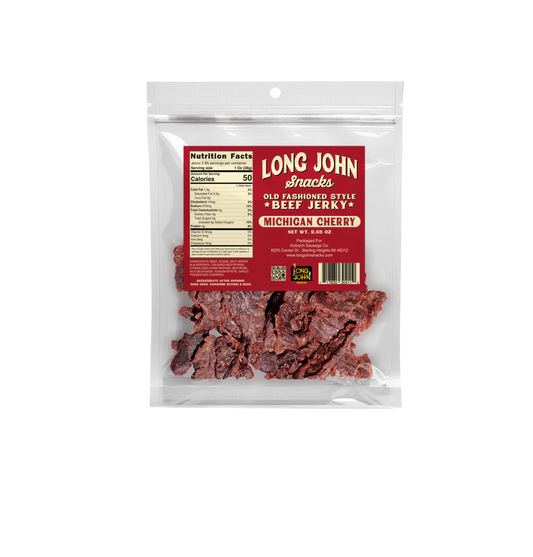 Long John Snacks - Michigan Cherry Old Fashioned Style Beef Jerky