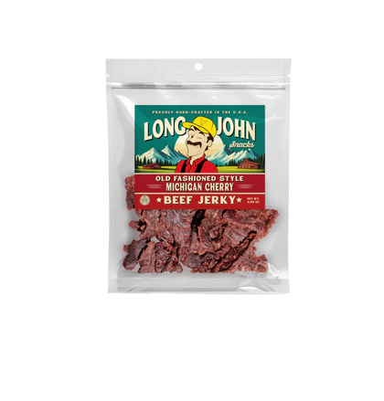 Long John Snacks - Michigan Cherry Old Fashioned Style Beef Jerky