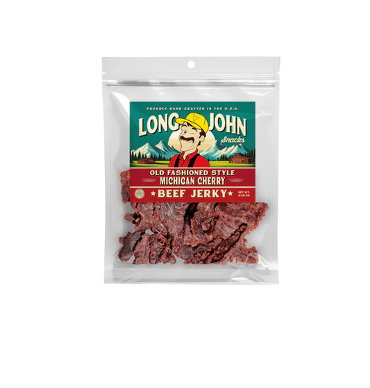 Long John Snacks - Michigan Cherry Old Fashioned Style Beef Jerky