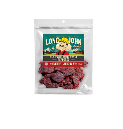 Long John Snacks - Peppered Old Fashioned Style Beef Jerky