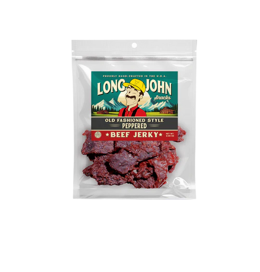 Long John Snacks - Peppered Old Fashioned Style Beef Jerky