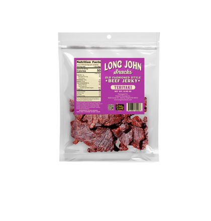 Long John Snacks - Teriyaki Old Fashioned Style Beef Jerky