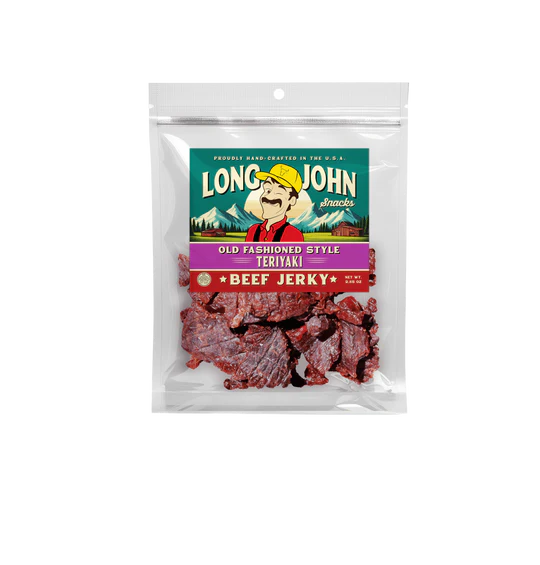 Long John Snacks - Teriyaki Old Fashioned Style Beef Jerky
