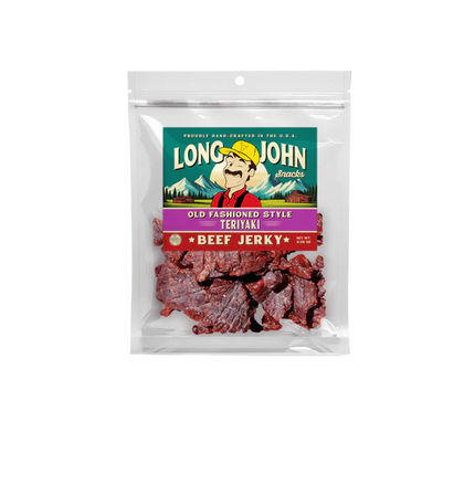 Long John Snacks - Teriyaki Old Fashioned Style Beef Jerky