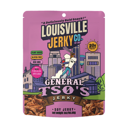 Louisville Vegan Jerky Co - General TSOs Vegan Jerky