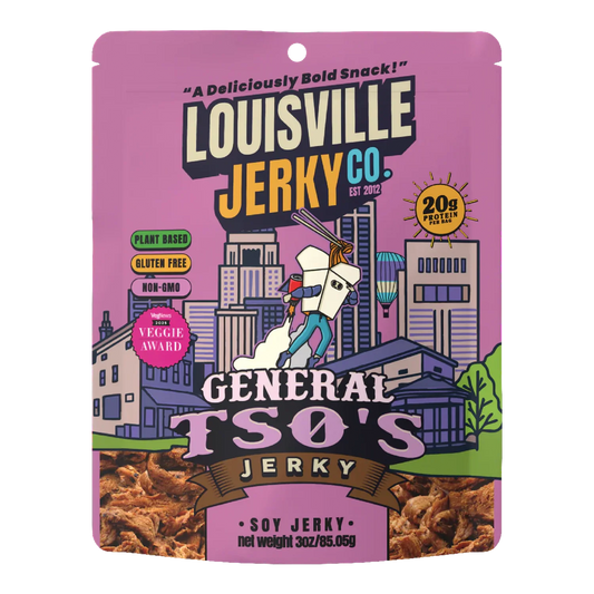 Louisville Vegan Jerky Co - General TSOs Vegan Jerky