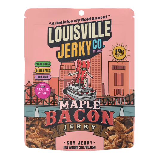 Louisville Vegan Jerky Co - Maple Bacon Vegan Jerky