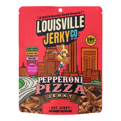 Louisville Vegan Jerky Co - Perfect Pepperoni Vegan Jerky