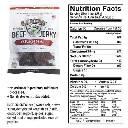 Lucky Jerky - Original Beef Jerky