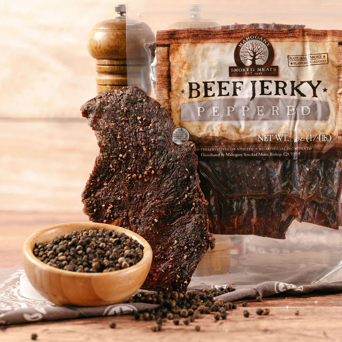 Mahogany Smoked Meats - Peppered Beef Jerky