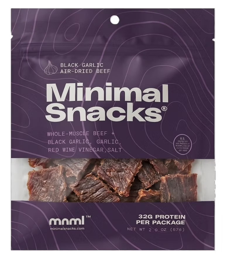 Minimal Snacks - Black Garlic Air Dried Beef