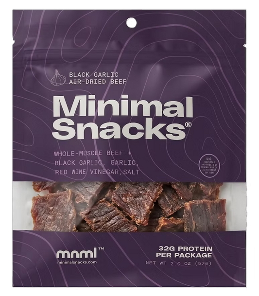 Minimal Snacks - Black Garlic Air Dried Beef
