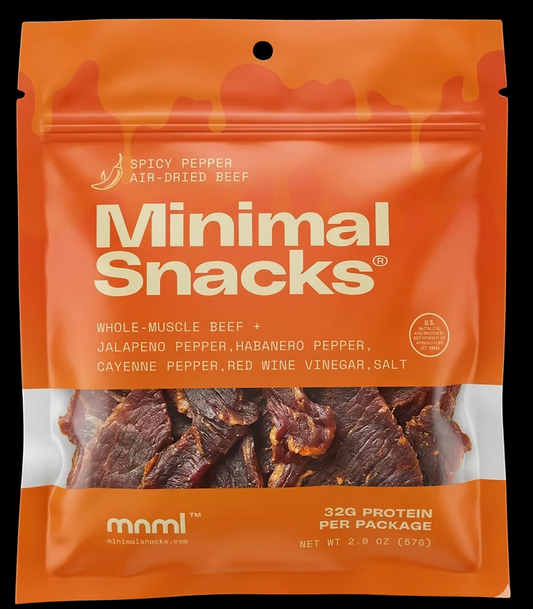 Minimal Snacks - Spicy Pepper Air Dried Beef