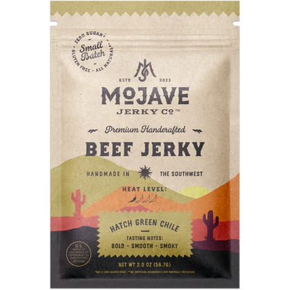 Mojave Jerky Co - Hatch Green Chile Beef Jerky