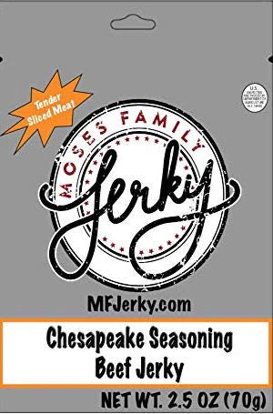 Moses Family Jerky - Chesapeake Seasoning Beef Jerky
