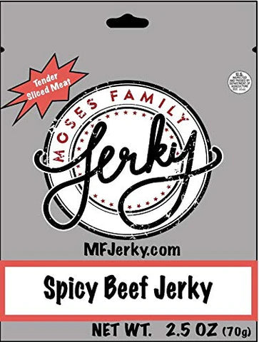 Moses Family Jerky - Spicy Beef Jerky