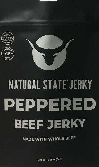 Natural State Jerky - Peppered Beef Jerky