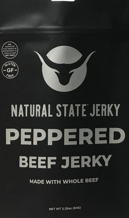 Natural State Jerky - Peppered Beef Jerky