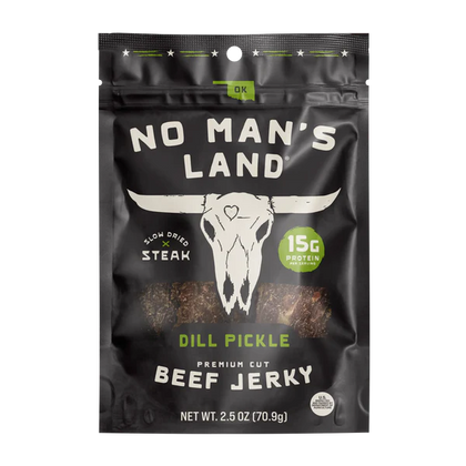 No Mans Land Food - Dill Pickle Beef Jerky