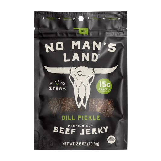 No Mans Land Food - Dill Pickle Beef Jerky