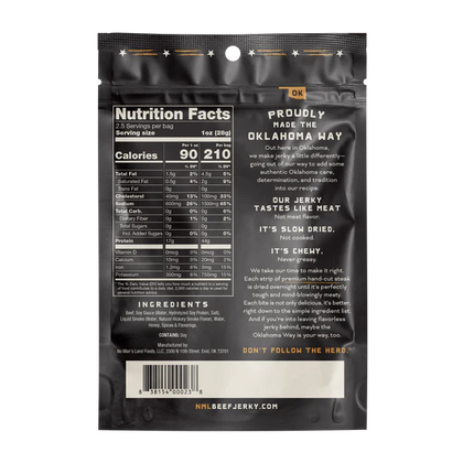No Mans Land Food - Mild Original Beef Jerky