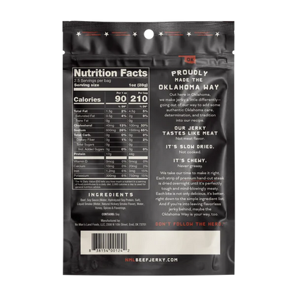 No Mans Land Food - Spicy AF Beef Jerky