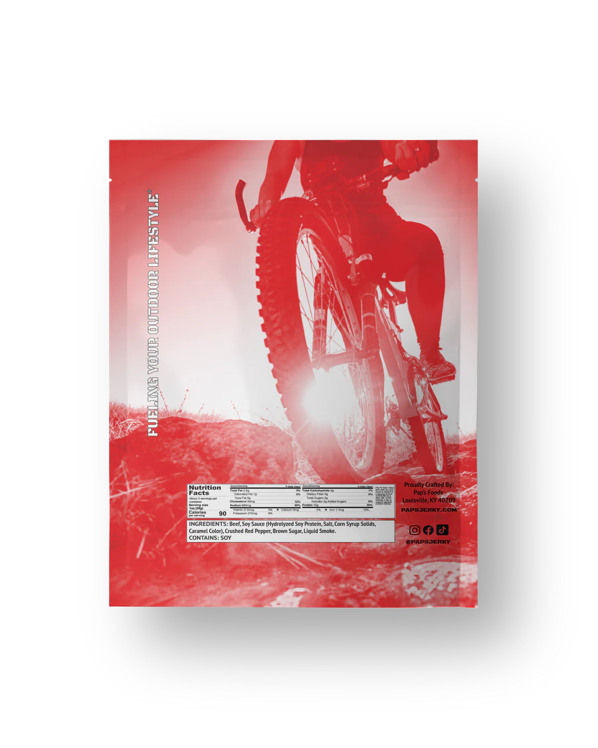 Paps Genuine Beef Jerky - Hot Jerky Beef Jerky