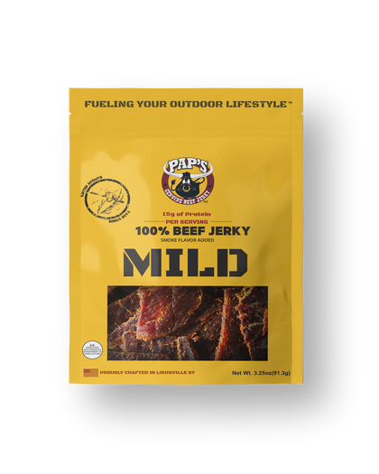 Paps Genuine Beef Jerky - Mild Jerky Beef Jerky