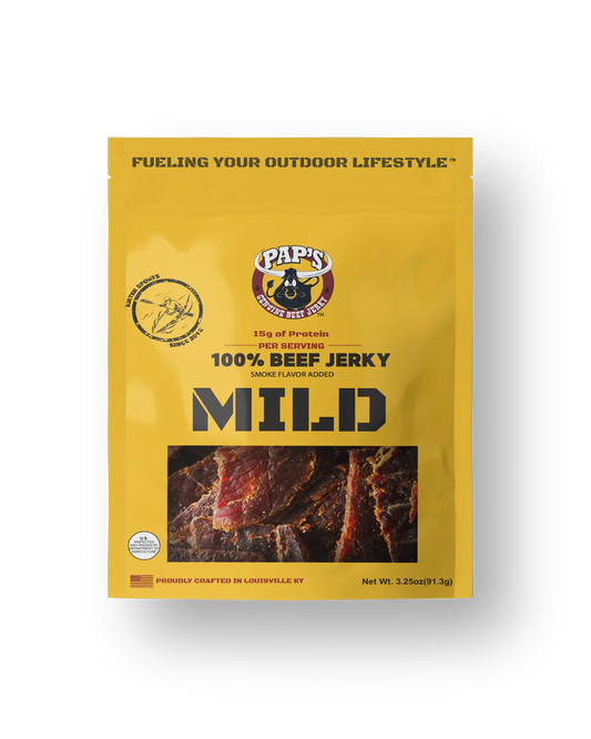 Paps Genuine Beef Jerky - Mild Jerky Beef Jerky